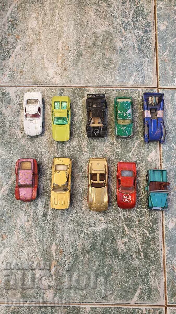 Παλιά παιχνίδια Αυτοκινητάκια 10 τεμάχια Παλιά παιχνίδια Αυτοκινητάκια 10 τεμάχια