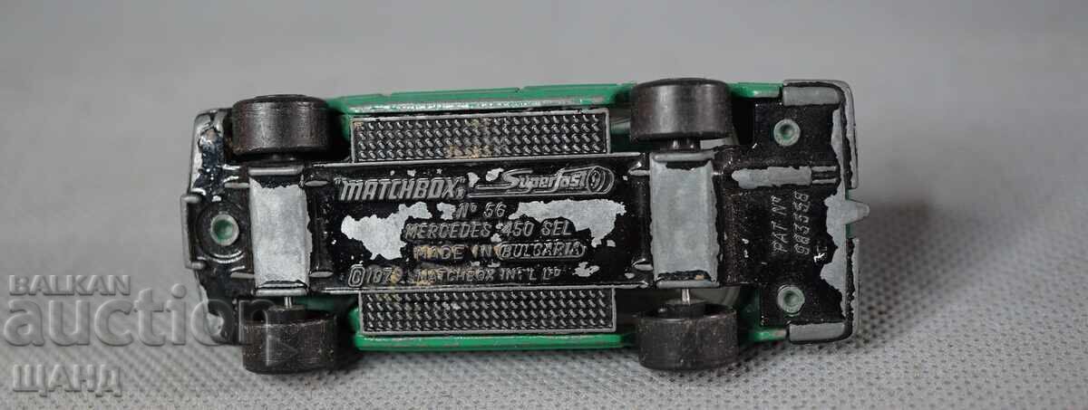 Cărucior Matchbox Matchbox BG Bulgaria Mercedes 450 SEL - 6