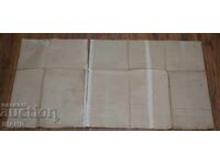 Schemă veche de proiectare a betonării barajului Rosița 1:100