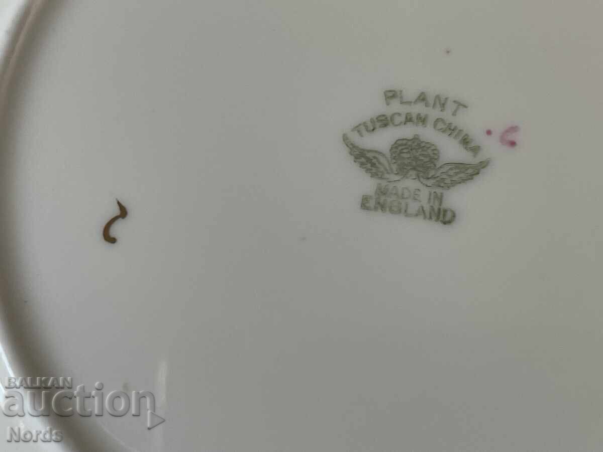 Παράδοση Τούσκαν vintage πιάτα