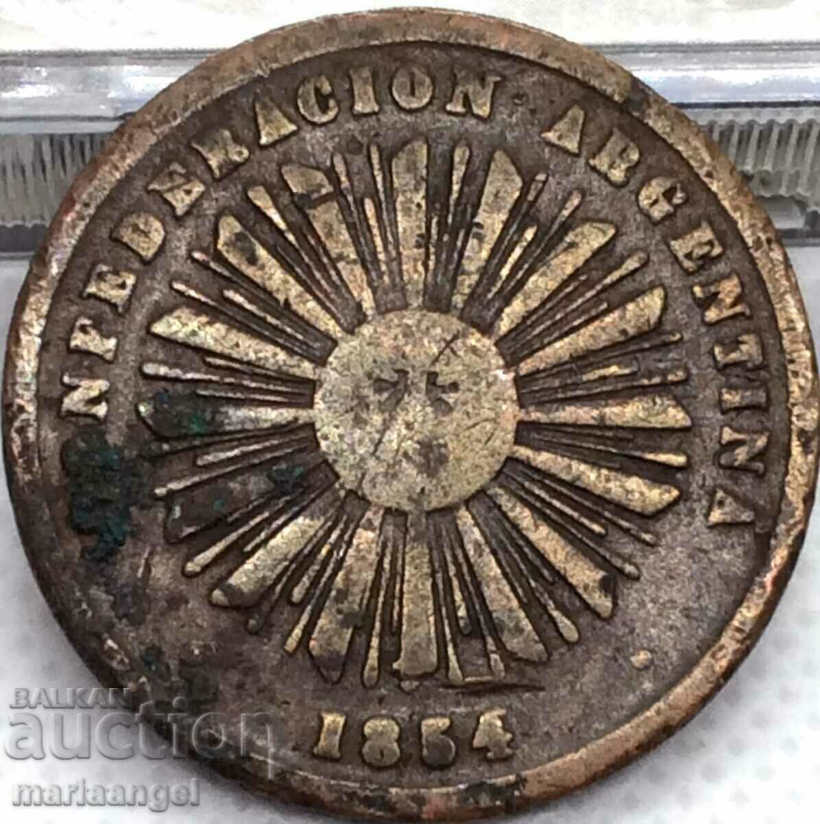 Αργεντινή 1854 2 (Δος) σεντάβος Σεντάβος 29 χιλ. σπάνιο - 7 Αργεντινή 1854 2 (Δος) σεντάβος Σεντάβος 29 χιλ. σπάνιο - 7