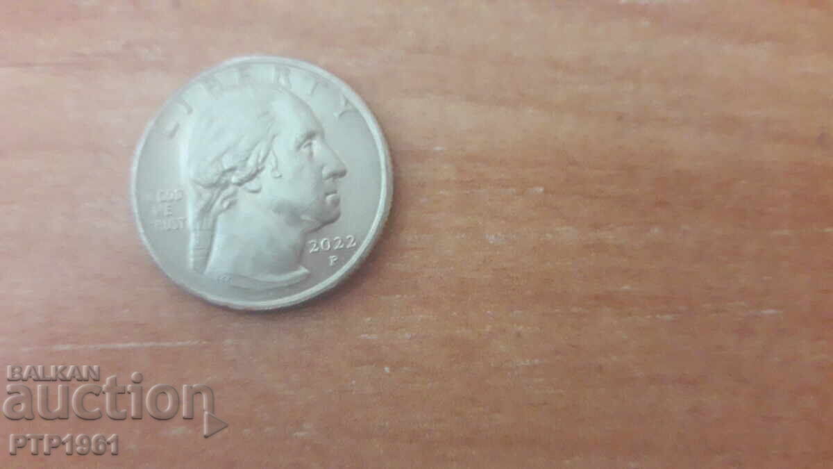 Sfert dolar cu preț 3.00 BGN | € 1.53 Sfert dolar cu preț 3.00 BGN | € 1.53