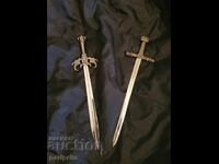 Лот от два ножа/ками, сувенирни. БЗЦ, от 0.01 лв.