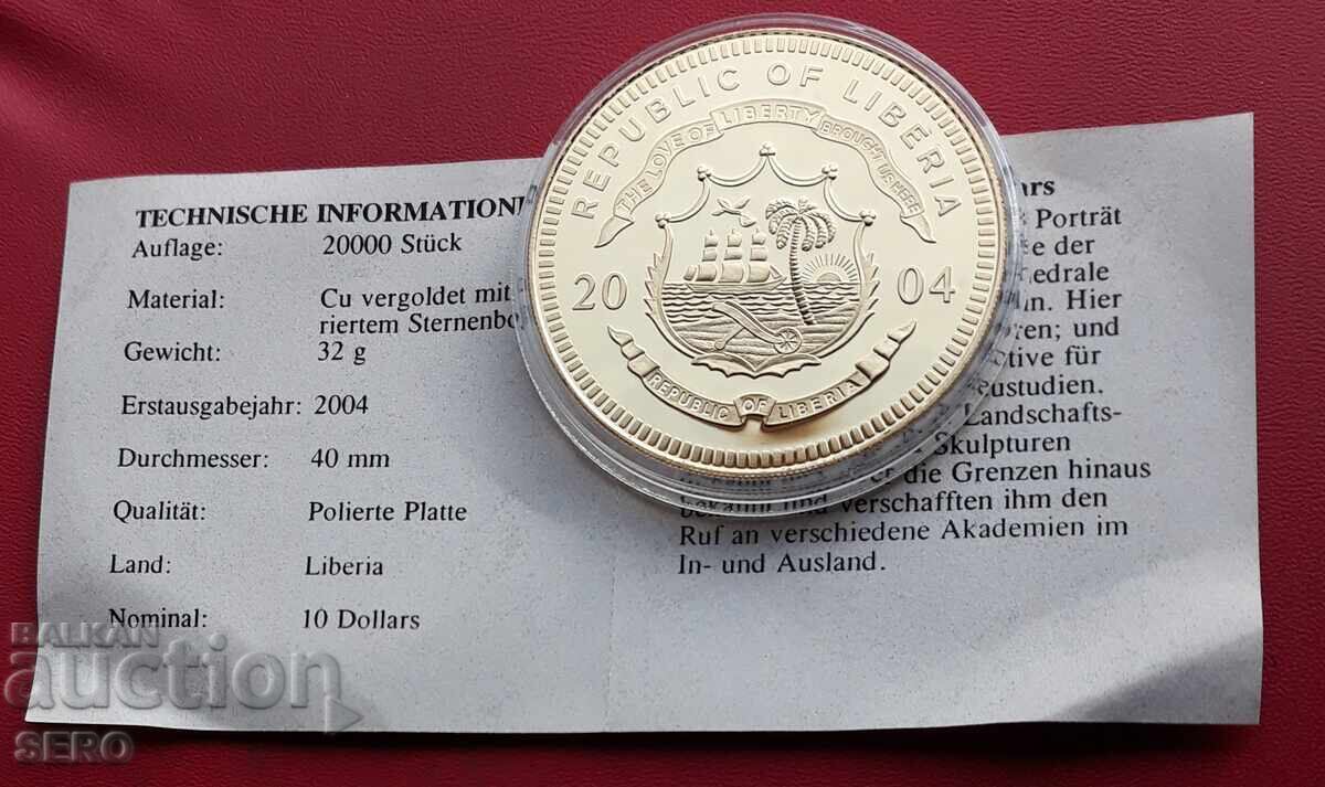 Либерия-10 долара 2003-Ирландия с цена 7.01 лв. | € 3.58 Либерия-10 долара 2003-Ирландия с цена 7.01 лв. | € 3.58