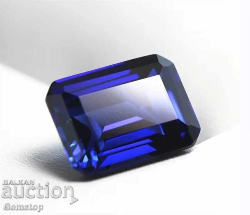 Livrarea BZTS! 7.40 k-ta safir natural smarald cert.VGTL de la 1st!