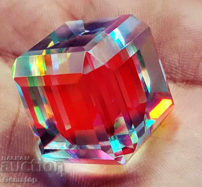 ΒΖΤ! 103.10 καρατίων φυσικό μυστικό τοπάζι πιστοποιημένο VGTL από 1ο! με τιμή 0.01 BGN | € 0.01