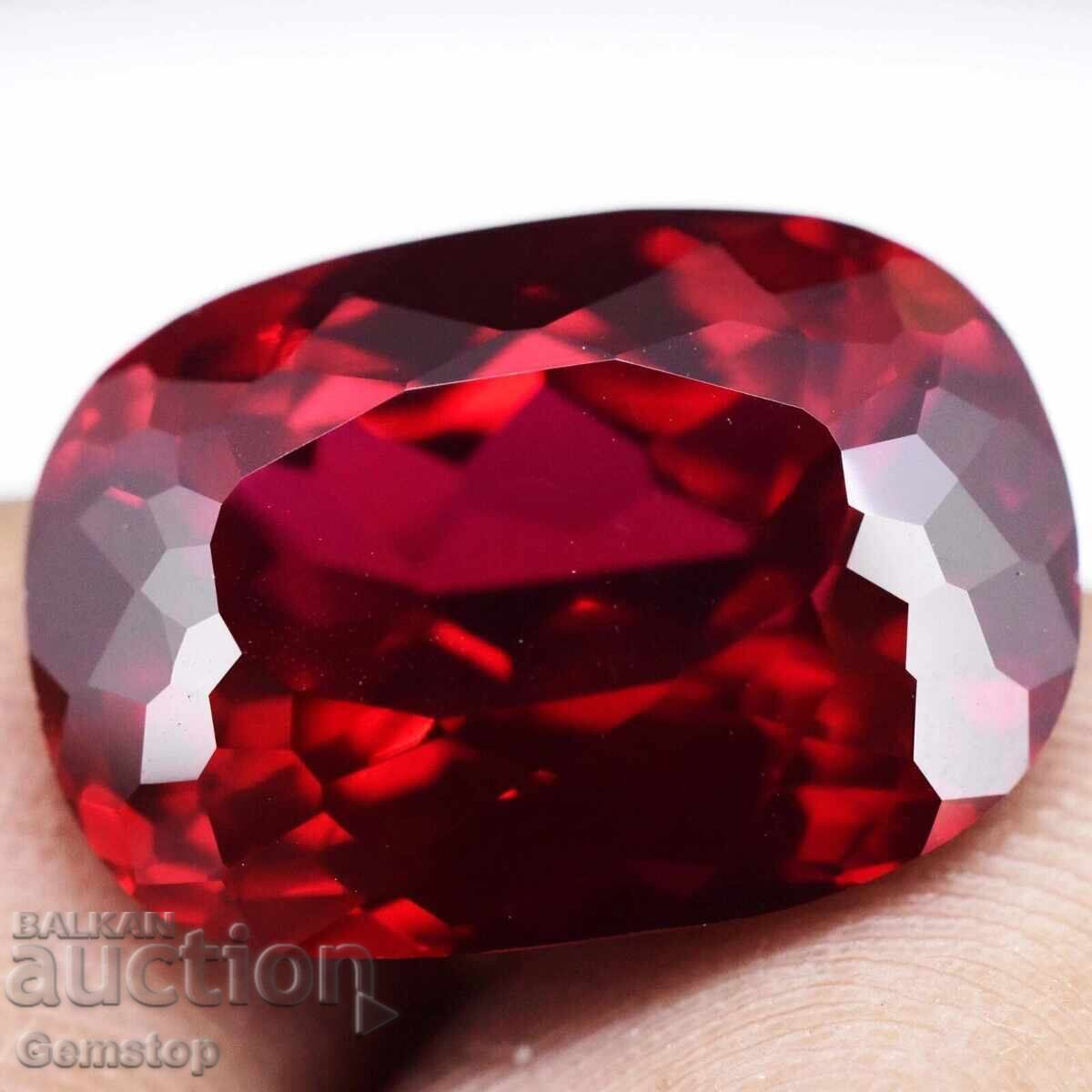 Δημοπρασία ΒΖΤ! 5.85 καρατίων φυσικό ρουμπίνι cushion πιστοποιημένο VGTL από 1ο!
