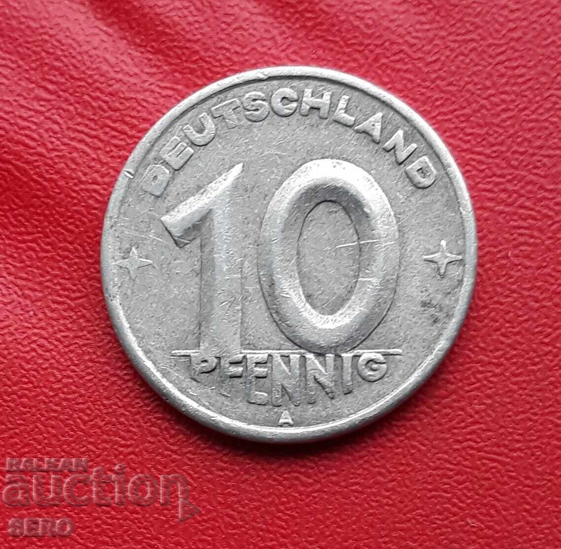 Germany-GDR-10 Pfennig 1948 A-Berlin