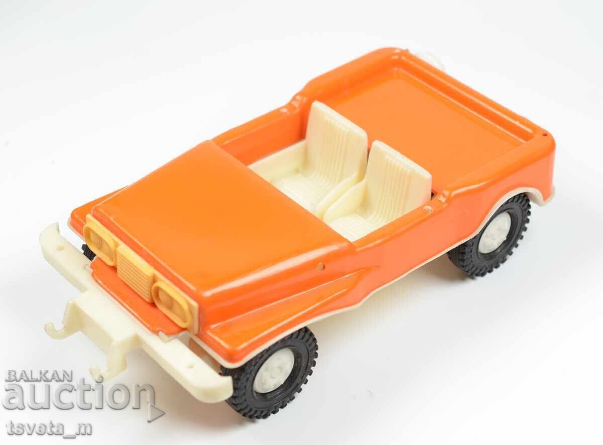 Plastic car Bulgaria children's toys social