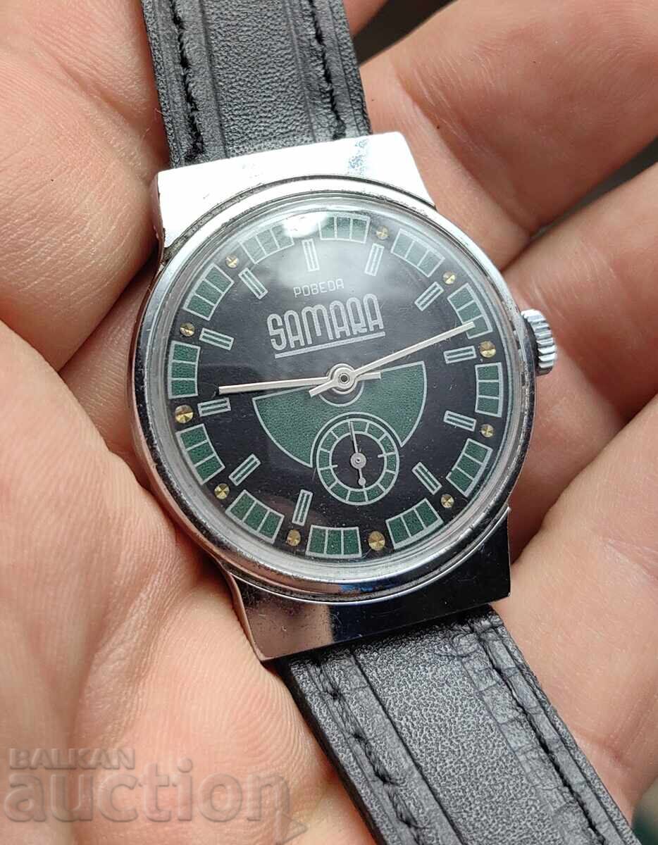 ПОБЕДА POBEDA СОЦ СССР МЪЖКИ РЪЧЕН ЧАСОВНИК РАБОТИ