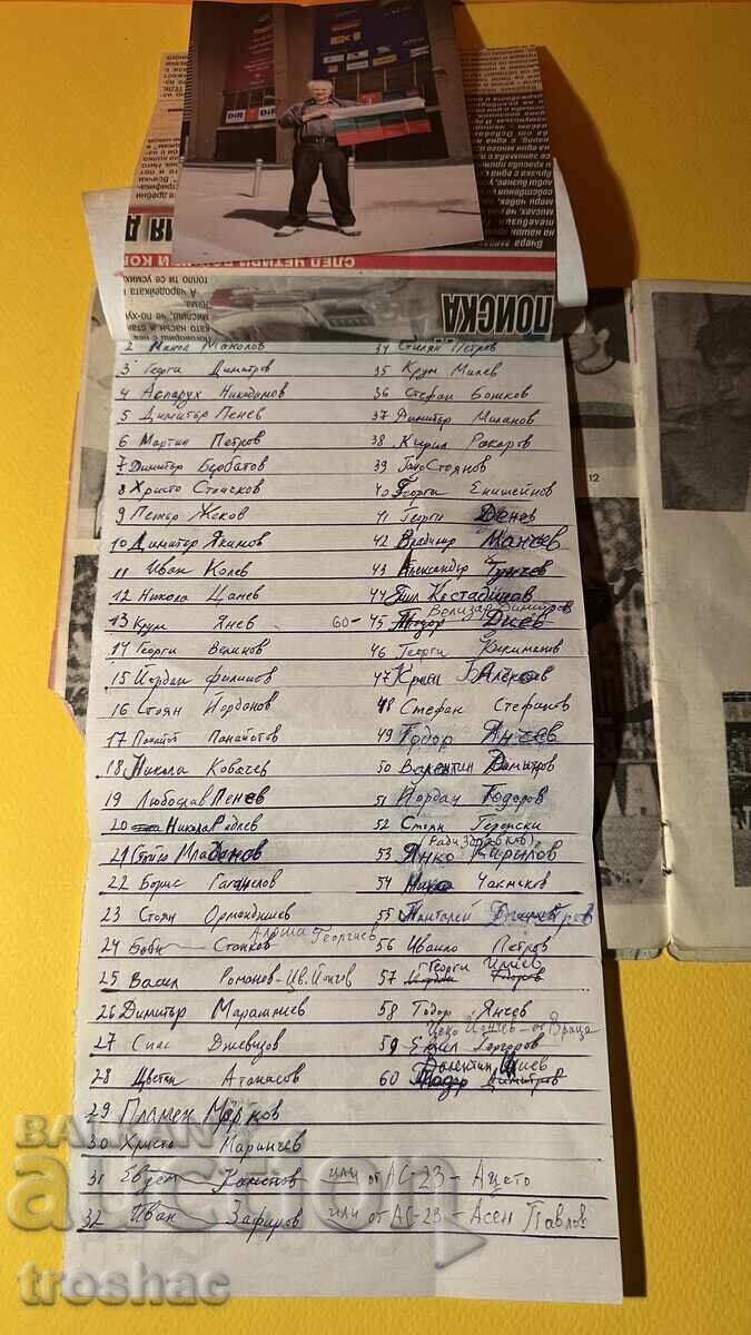 Book on the CSKA Football team with signatures of footballers! - 11