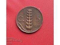 Италия-5 цента 1922