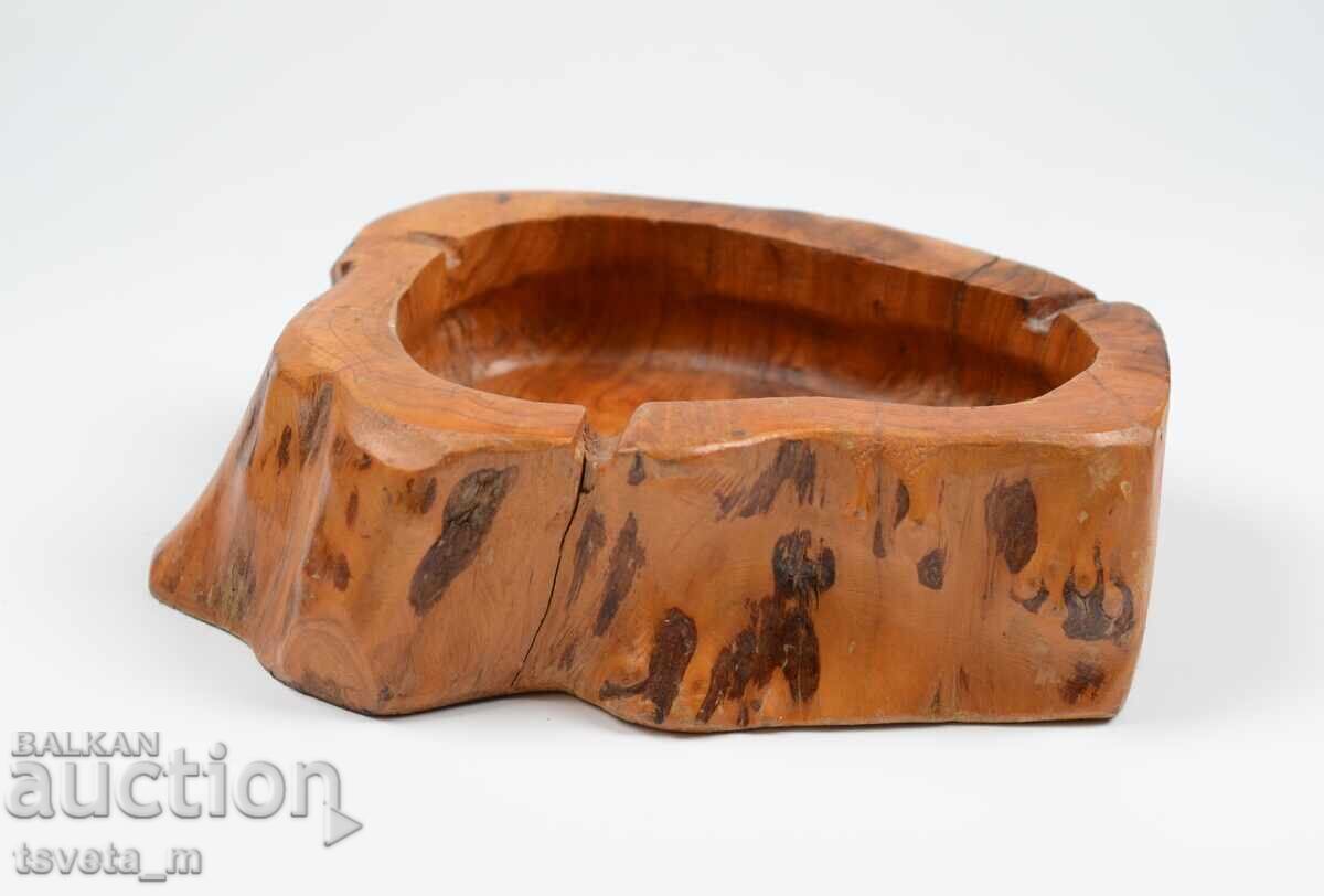 Auction Handmade Wooden Ashtray Auction Handmade Wooden Ashtray
