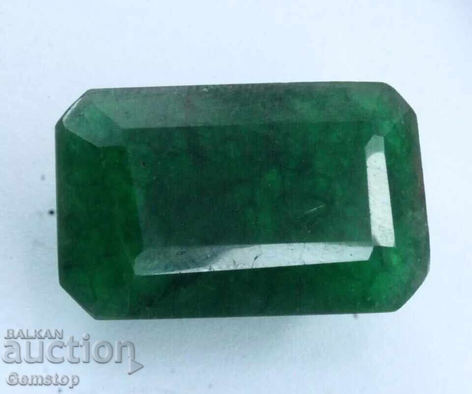 Δημοπρασία ΒΖΤ! 25.50 καράτια φυσικός σμαράγδι emerald πιστοποιημένο. IGL από 1€!