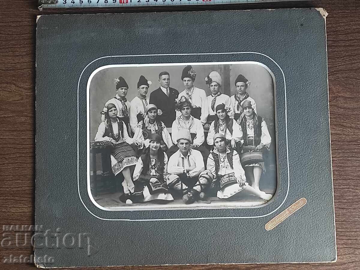 Φωτογραφία χαρτονιού Βασίλειο Βουλγαρίας -