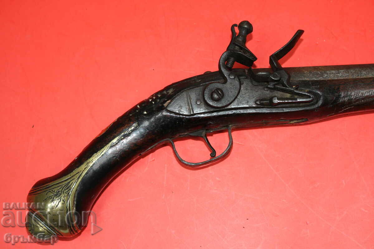 Flintlock Ottoman Balkan Pistol, Flintlock with price 950.00 BGN | € 485.73