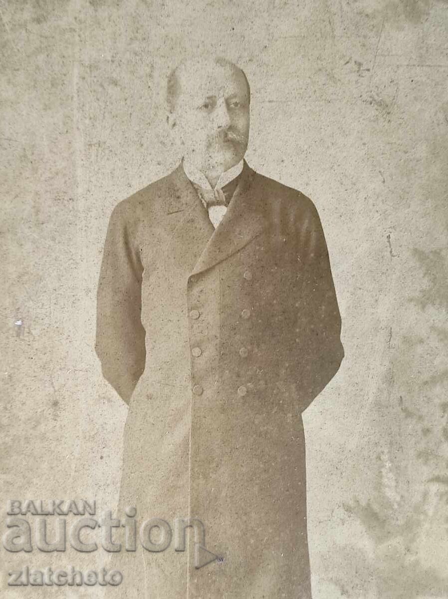 Снимка картон  - Харилаос Трикупис, Гръцки мин. председател с цена 1200.00 лв. | € 613.55