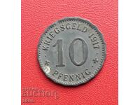 Германия-С.Рейн-Вестфалия-Хаген-10 пфенига 1917