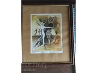 Ivan Bŭchvarov - Grafică, ex. 5/10 "Dans"