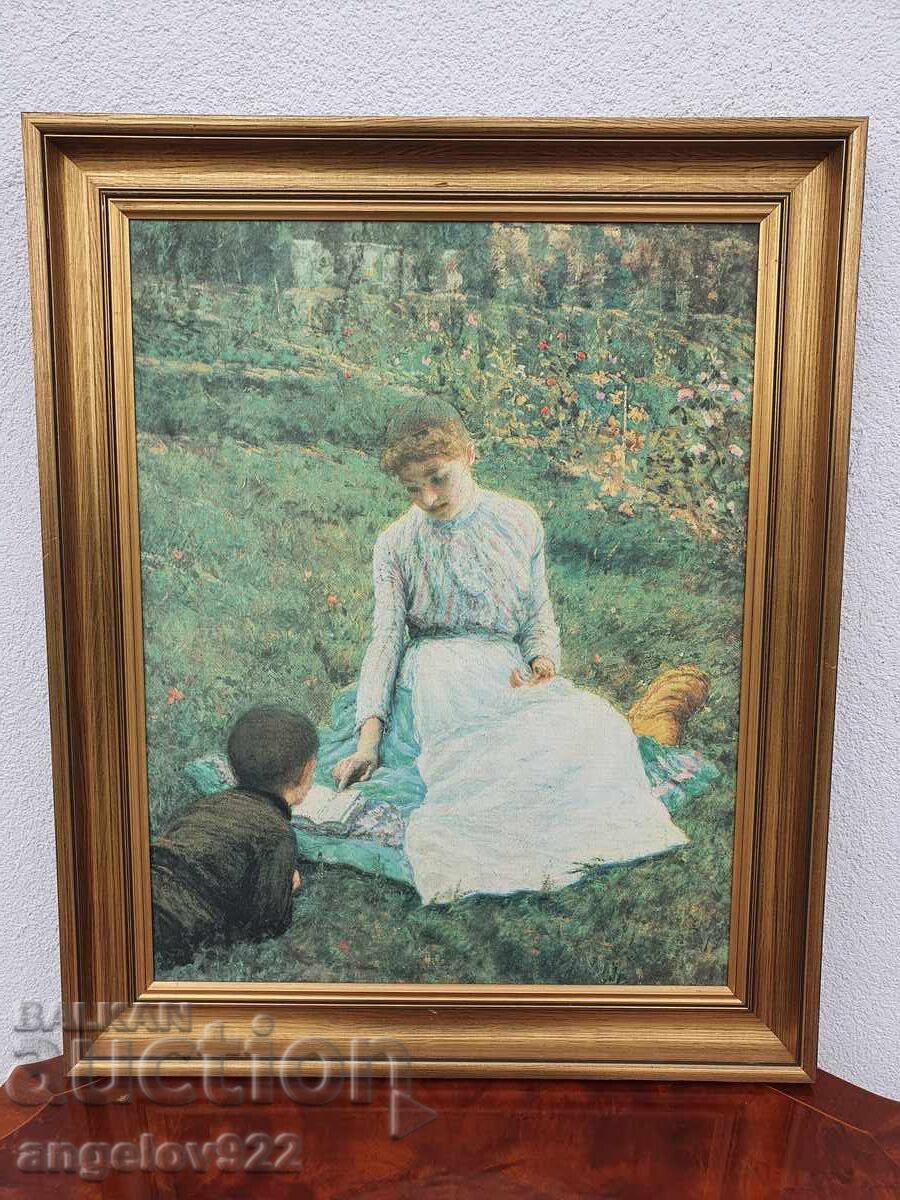 Αναπαραγωγή σε καμβά με πληροφορίες για τον πίνακα!!! με τιμή 0.01 BGN | € 0.01