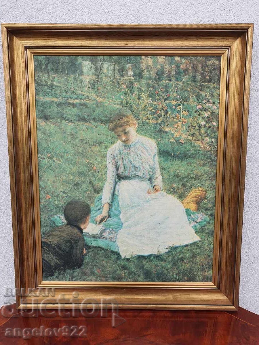 Δημοπρασία Αναπαραγωγή σε καμβά με πληροφορίες για τον πίνακα!!!