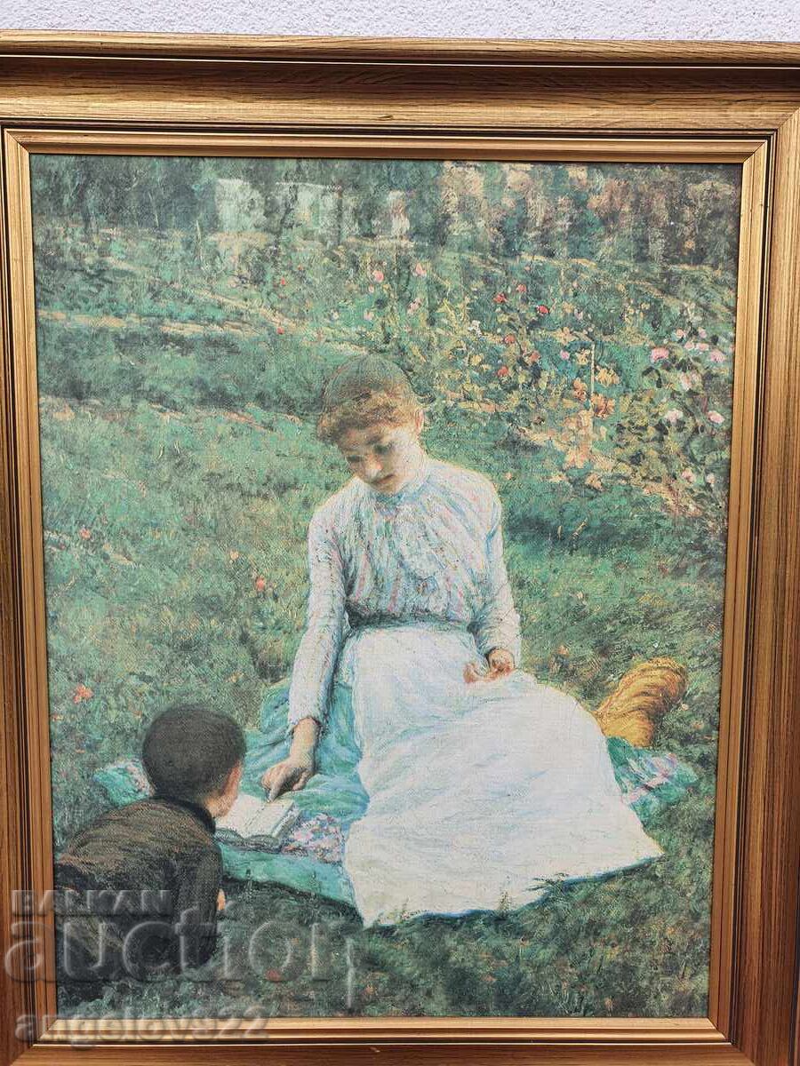 Αναπαραγωγή σε καμβά με πληροφορίες για τον πίνακα!!! - 6