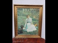 Reproducere pe pânză cu informații despre tablou!!!