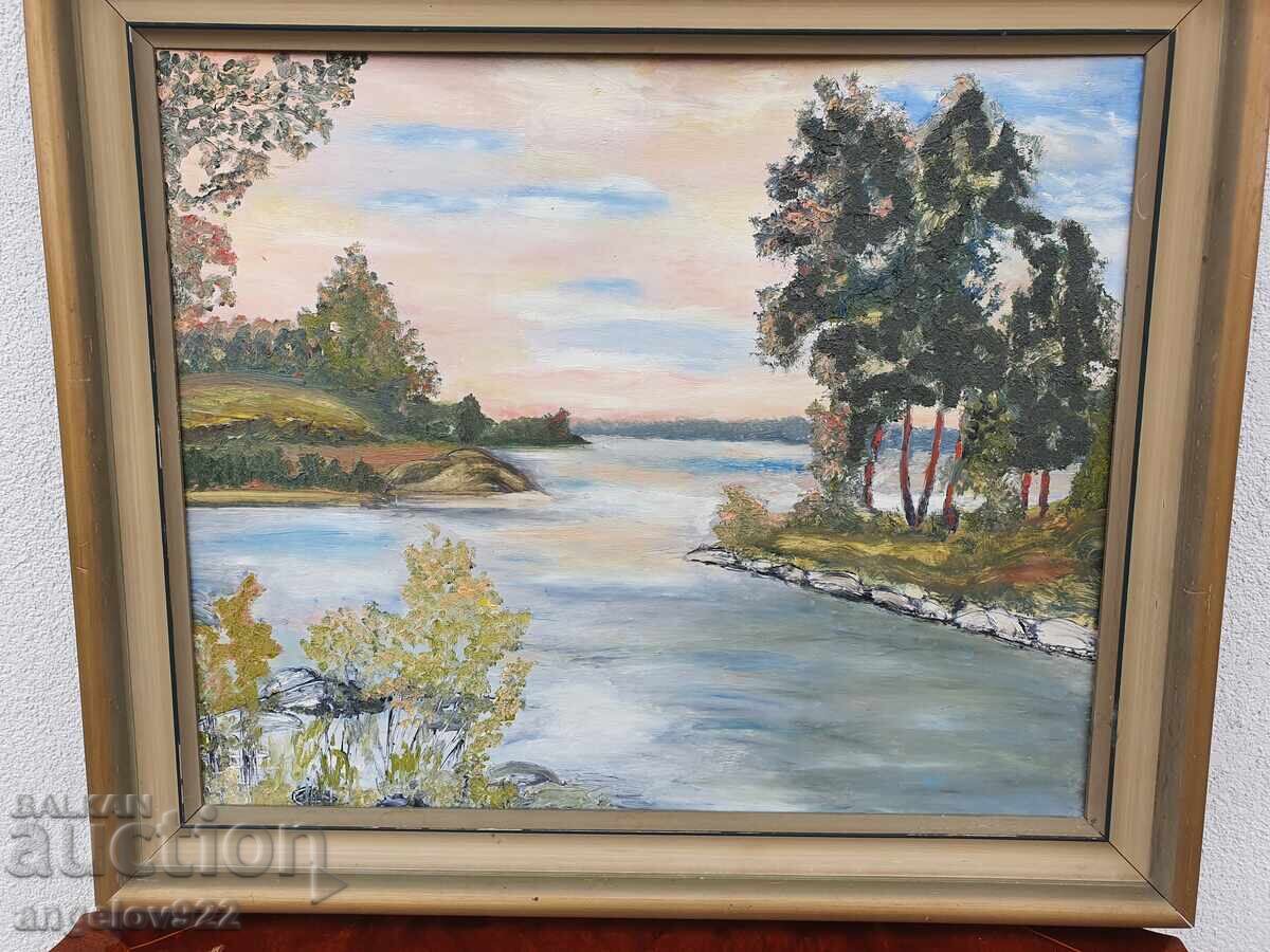 Παράδοση Πρωτότυπη ελαιογραφία στο φέιζερ!!!