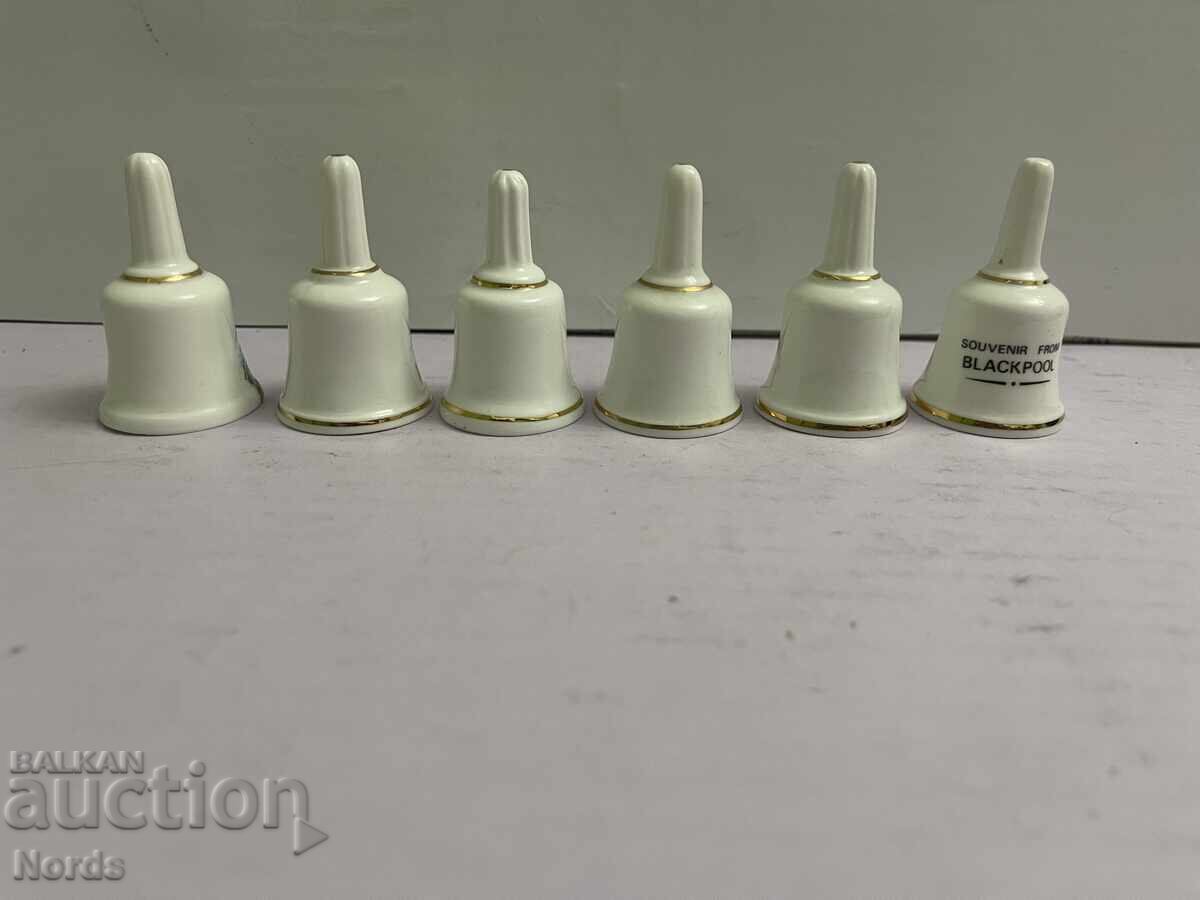 Συλλογή πορσελάνινων καμπανών με τιμή 12.61 BGN | € 6.45 Συλλογή πορσελάνινων καμπανών με τιμή 12.61 BGN | € 6.45