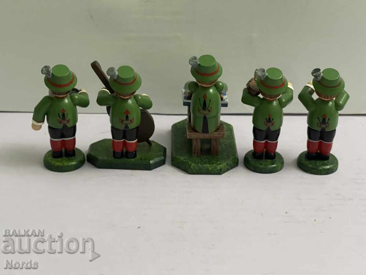 Συλλογή ξύλινων φιγούρων μουσικών - 5 Συλλογή ξύλινων φιγούρων μουσικών - 5