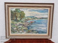 Pictura in ulei originala pe panza!!!