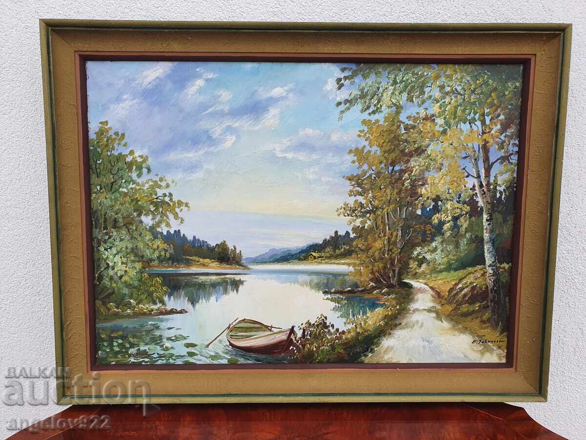 Original oil painting on canvas!!! with price 15.11 BGN | € 7.73