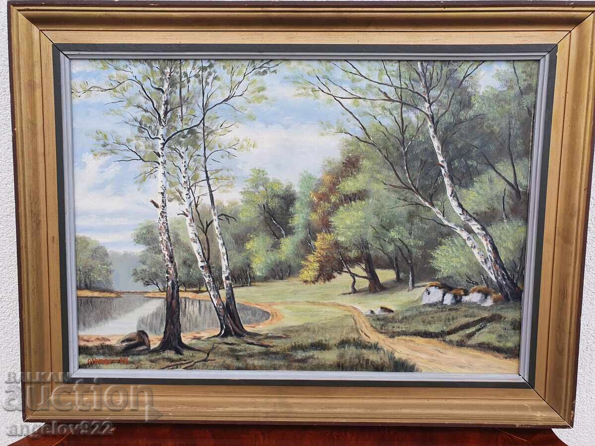 Παράδοση Πρωτότυπη ελαιογραφία σε καμβά!!!