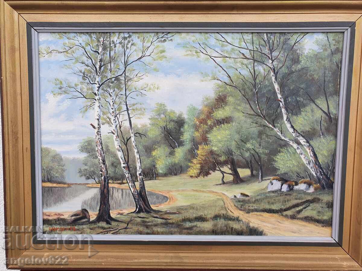 Πρωτότυπη ελαιογραφία σε καμβά!!! - 5