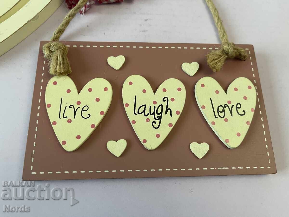 Ξύλινη διακόσμηση με τιμή 1.00 BGN | € 0.51 Ξύλινη διακόσμηση με τιμή 1.00 BGN | € 0.51