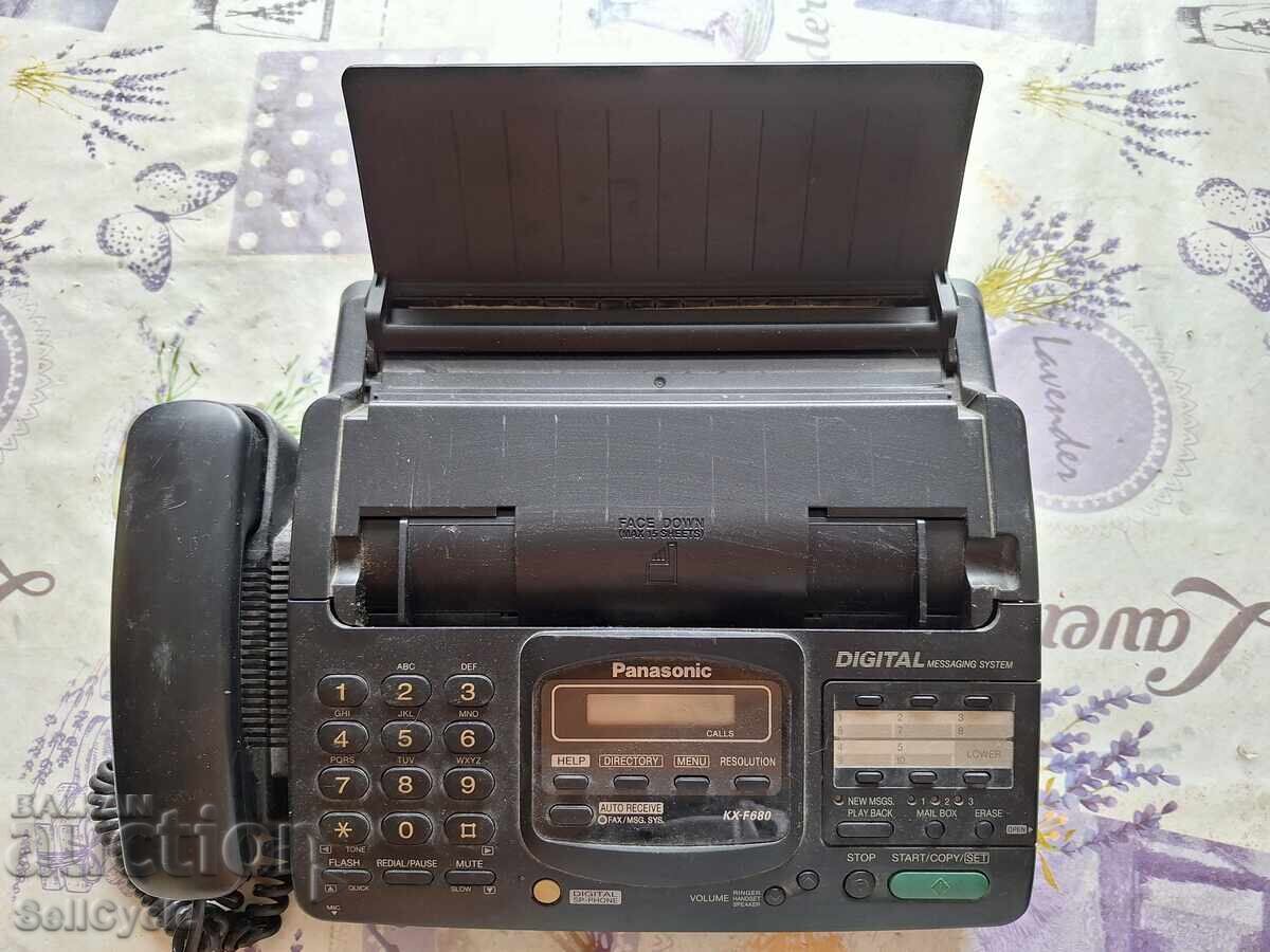 Auction  ✅ OFFICE PHONE/FAX PANASONIC KX-F680BX❗