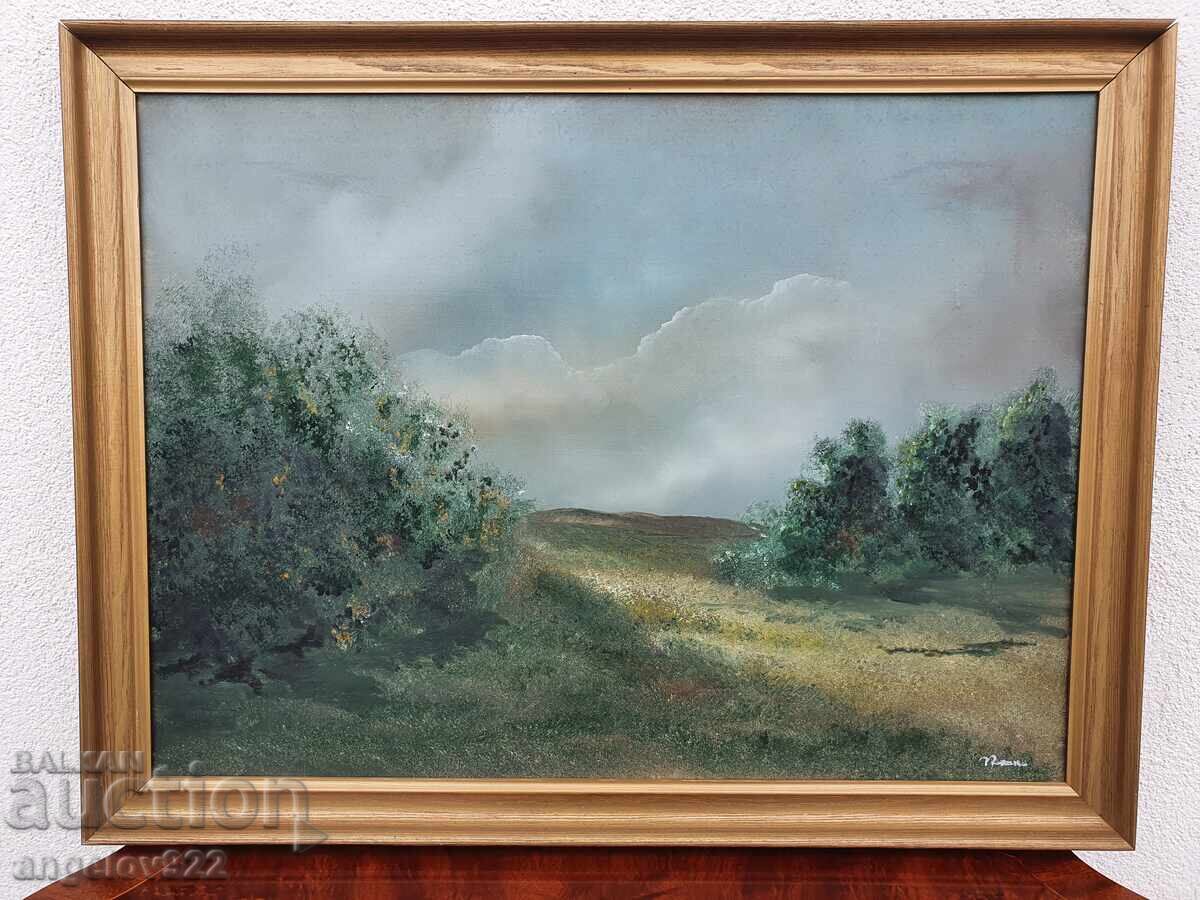 Original oil painting on canvas!!! with price 4.61 BGN | € 2.36