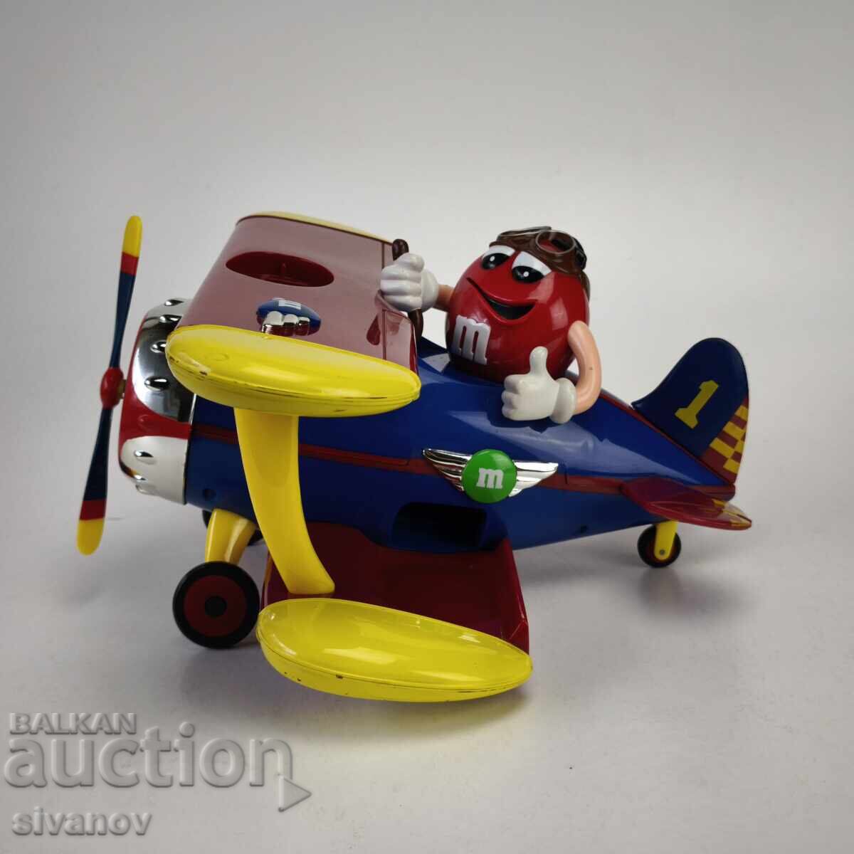 Δημοπρασία Διανομέας καραμελών M&M's αεροπλάνο #6216