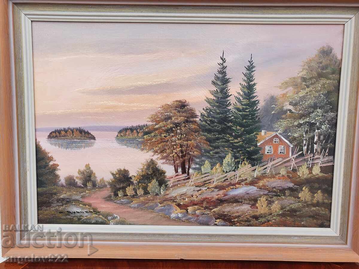 Delivery of Original oil painting on canvas!!!