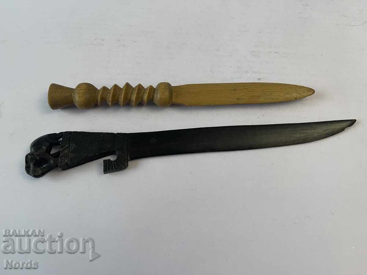 Ξύλινα μαχαίρια για γράμματα Ξύλινα μαχαίρια για γράμματα