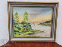 Pictura in ulei originala pe panza!!!