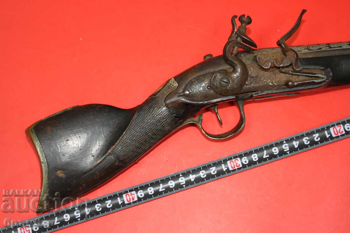 Τρομπόνι, τρομπόνι, τουφέκι, πιστόλι με πυρίτιδα, οθωμανικό, βαλκανικό με τιμή 1900.00 BGN | € 971.45