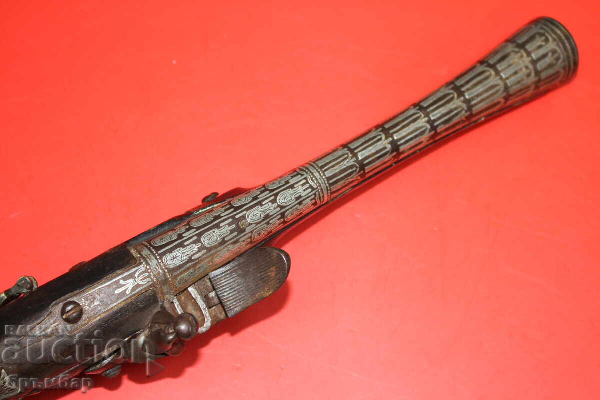 Τρομπόνι, τρομπόνι, τουφέκι, πιστόλι με πυρίτιδα, οθωμανικό, βαλκανικό - 5