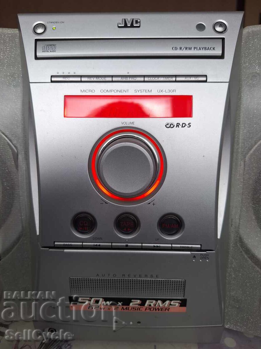✅ JVC CA-UXL30R STEREO SYSTEM❗ with price 50.00 BGN | € 25.56