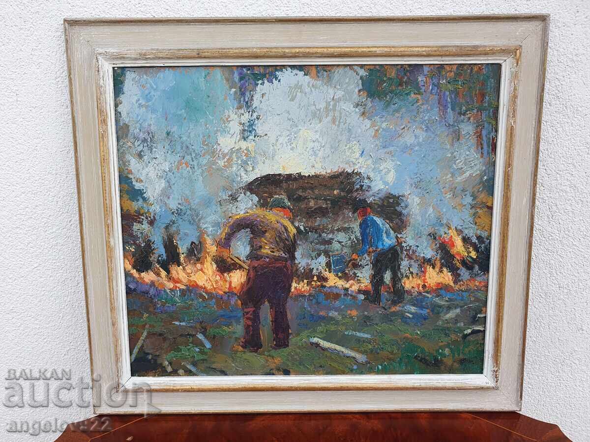 Original oil painting on phaser!!!