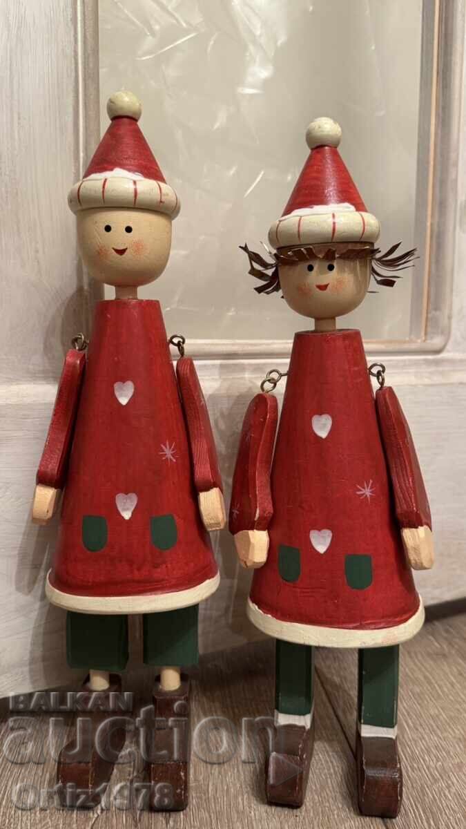 Large wooden figures, 36cm – Germany, handmade with price 135.00 BGN | € 69.02 Large wooden figures, 36cm – Germany, handmade with price 135.00 BGN | € 69.02