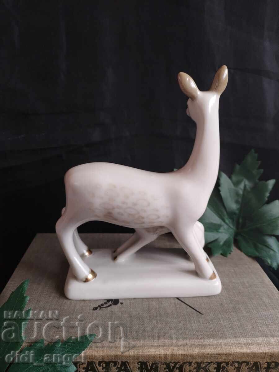 Licitație Statuetă "Căprioară cu Căprioară" - URSS Licitație Statuetă "Căprioară cu Căprioară" - URSS