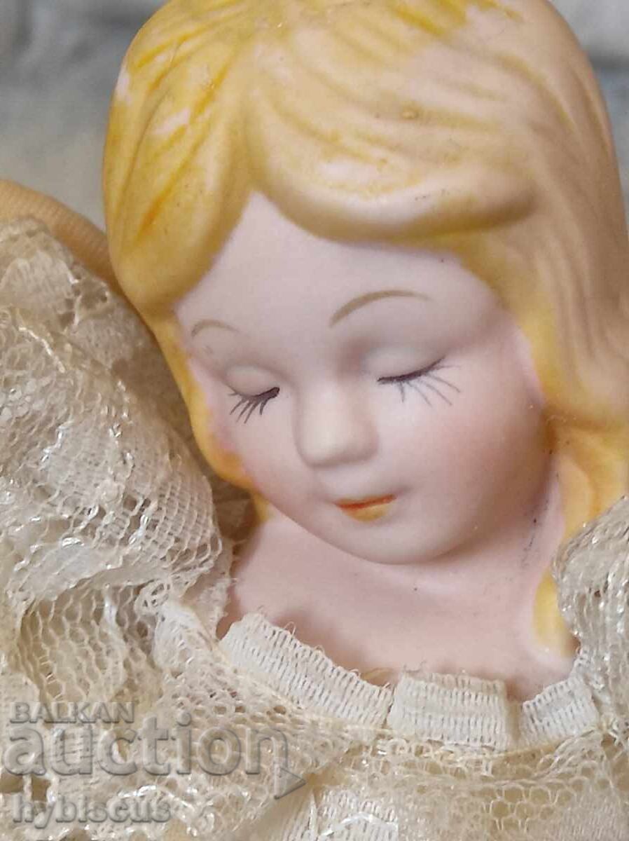 Auction Christmas angel with lights from the 70s Auction Christmas angel with lights from the 70s