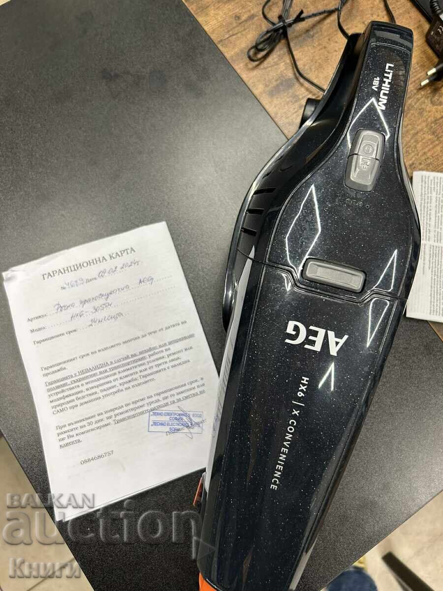 Παράδοση Απορροφητήρας χειρός AEG HX6-35TM, 18V Li-Ion με εγγύηση