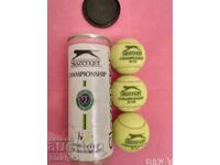 3 golf balls, new, branded